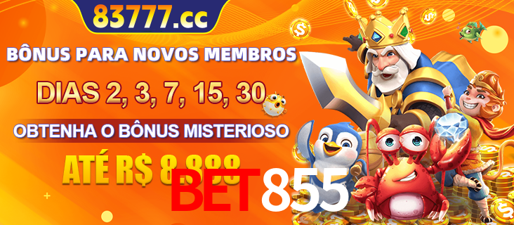 Anúncio dos benefícios para Membro VIP Sênior na plataforma BET855, incluindo bônus promocionais, semanais e mensais, ilustrado com o personagem Fortune Tiger.